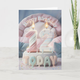 Bonne 12e carte d'anniversaire