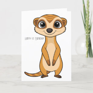 Bonne 1ère carte d'anniversaire