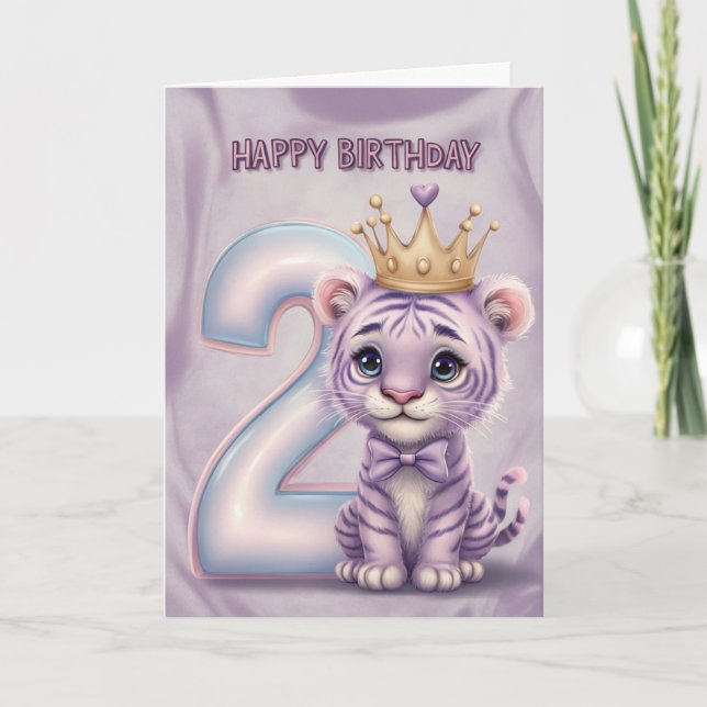 Bonne 2e carte d'anniversaire (Devant)