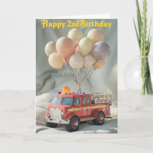 Bonne 2e carte d'anniversaire