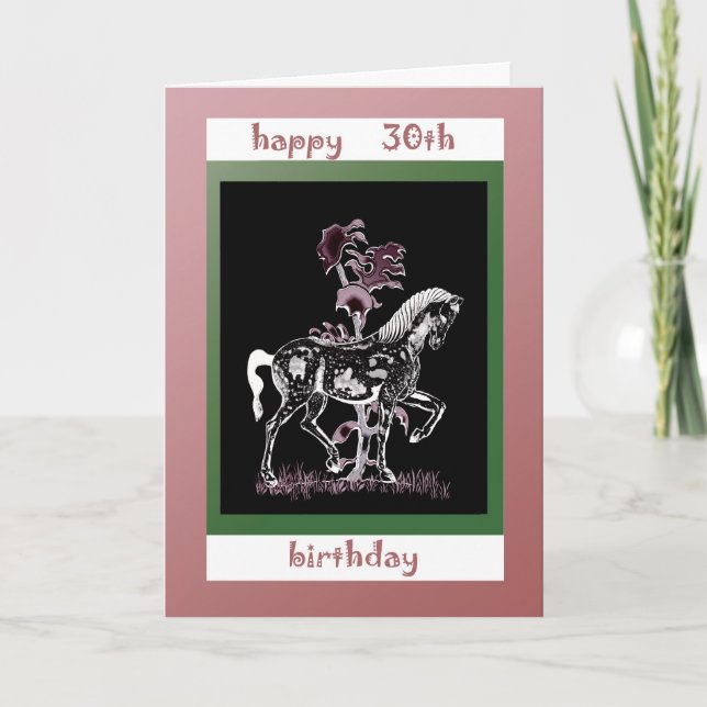 Bonne 30e carte d'anniversaire (Devant)