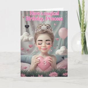 Bonne 3e carte d'anniversaire