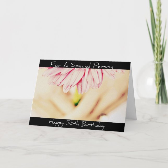 Bonne 55e carte d'anniversaire (Devant)