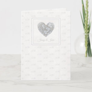 Bonne 60ème anniversaire de Mariage carte coeur di