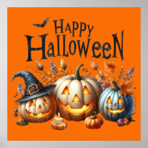 Bonne affiche d'Halloween