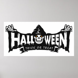 Bonne affiche d'Halloween