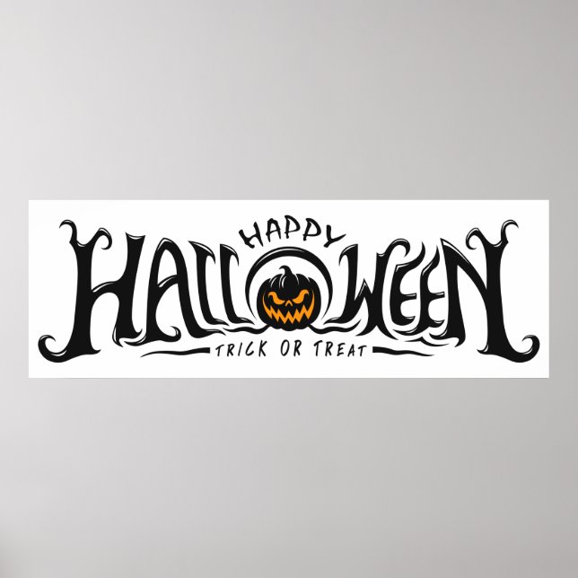 Bonne affiche d'Halloween (Devant)