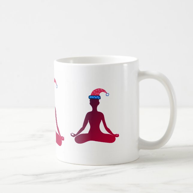 Bonne année 2018 Mug de Yoga (Droite)