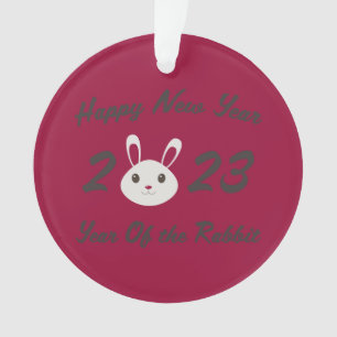Bonne année 2023 Année du lapin