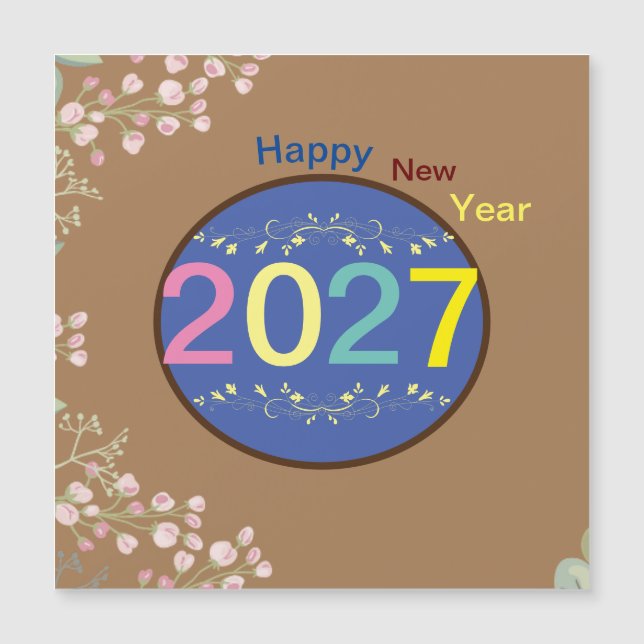 Bonne année 2027 (Devant)