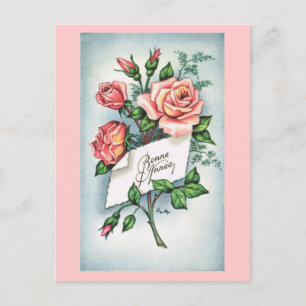 Bonne Annee, carte française de nouvelle année