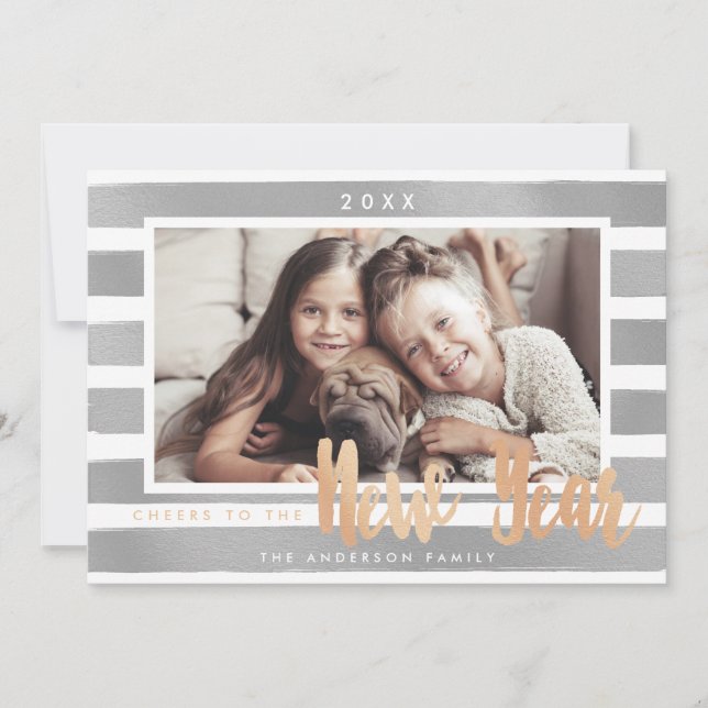 Bonne année - carte photo (Devant)