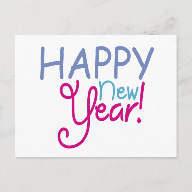 Bonne année Carte postale (Devant)