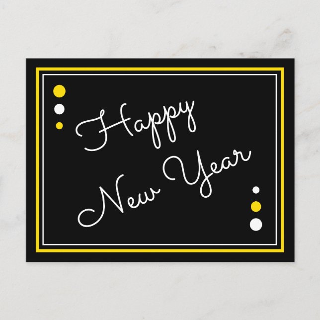 Bonne année Carte postale (Devant)