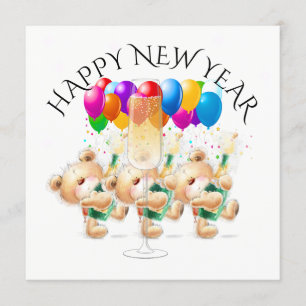 Bonne année / Invitation de fête