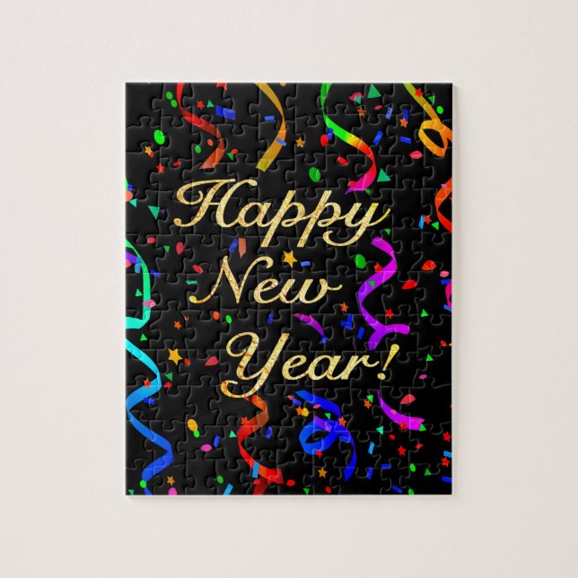 "Bonne année !" Jigsaw Puzzle (Vertical)