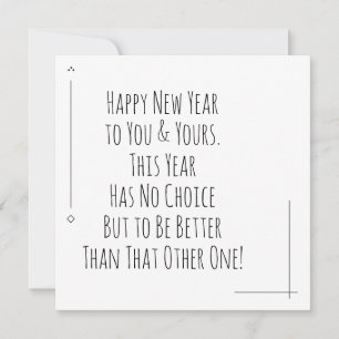 Bonne année mieux que l'autre