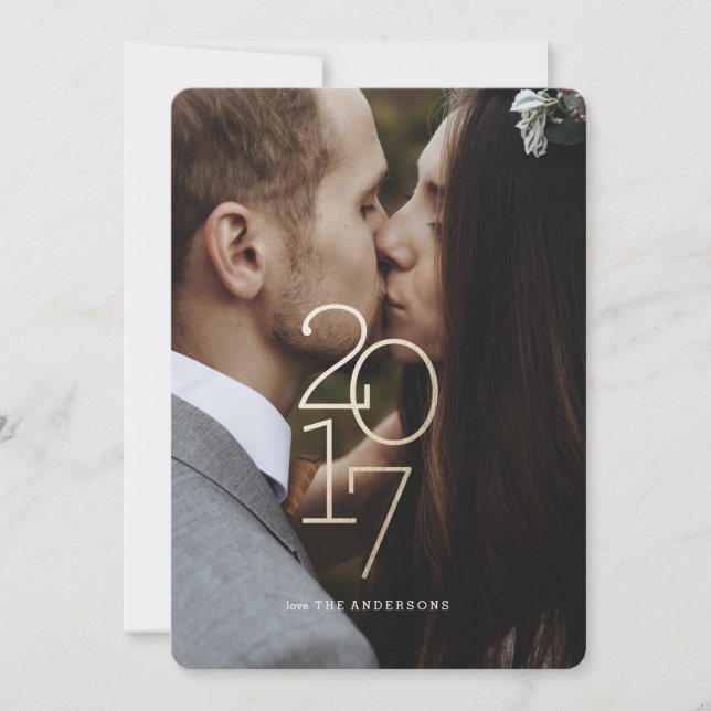 Bonne année ! | Nouvel An Carte photo de vacances  (Devant)