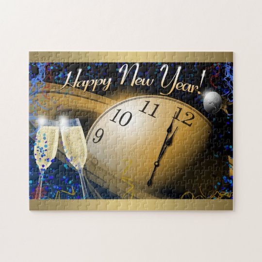 Bonne année puzzle