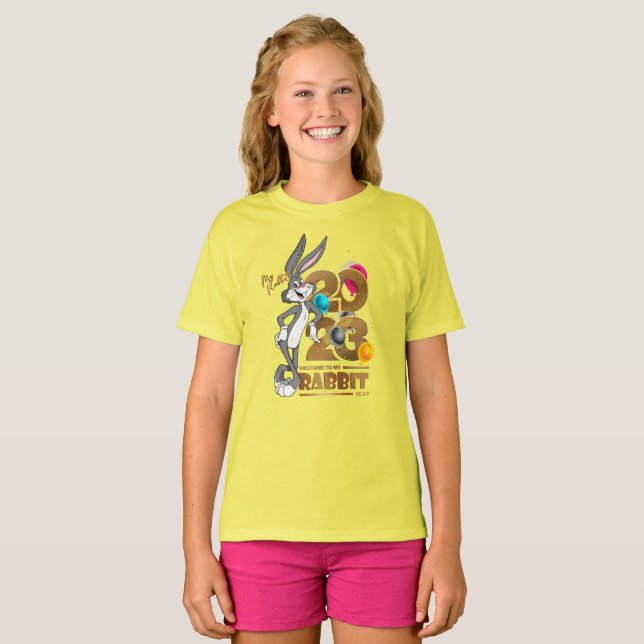 Bonne année Rabbit 2023 | T-shirt enfant (Devant entier)