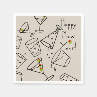 Bonne année ! Serviettes en Papier