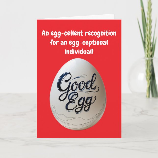 Bonne appréciation des oeufs - Merci amusant (Devant)
