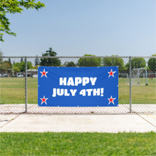 Bonne bannière du 4 juillet