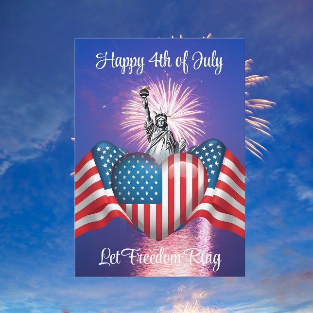 Bonne carte 4 juillet "Let Freedom Ring" (Créateur téléchargé)