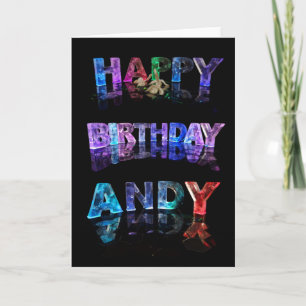 Bonne carte Andy d'anniversaire