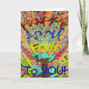 Bonne carte April Fool's Day 2014