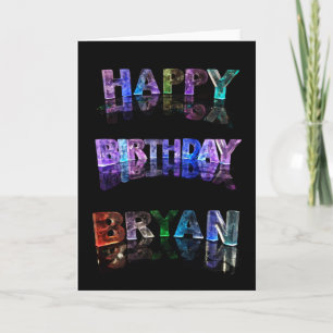 Bonne carte Bryan anniversaire
