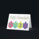 Bonne carte Chanukah<br><div class="desc">Bonne carte de voeux Chanukah avec des rêves. Entièrement personnalisable et personnalisable !</div>