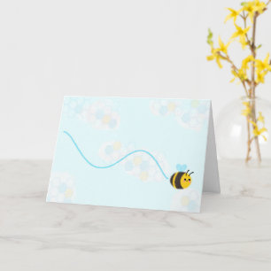 Bonne carte d'abeille
