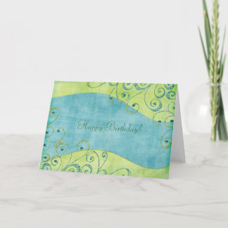 Bonne carte d'anniversaire