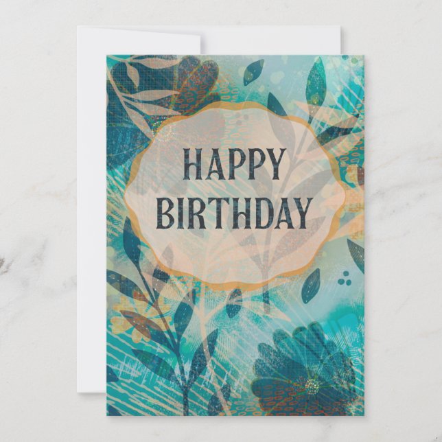 Bonne carte d'anniversaire (Devant)