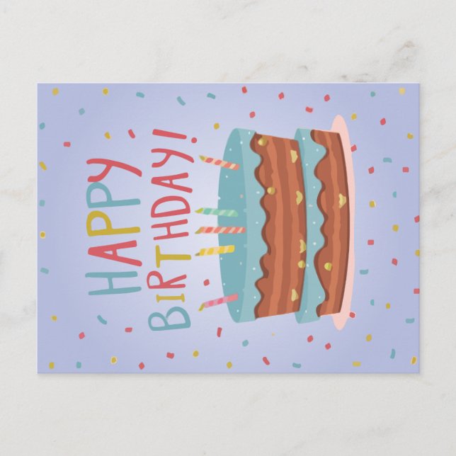 Bonne carte d'anniversaire (Devant)
