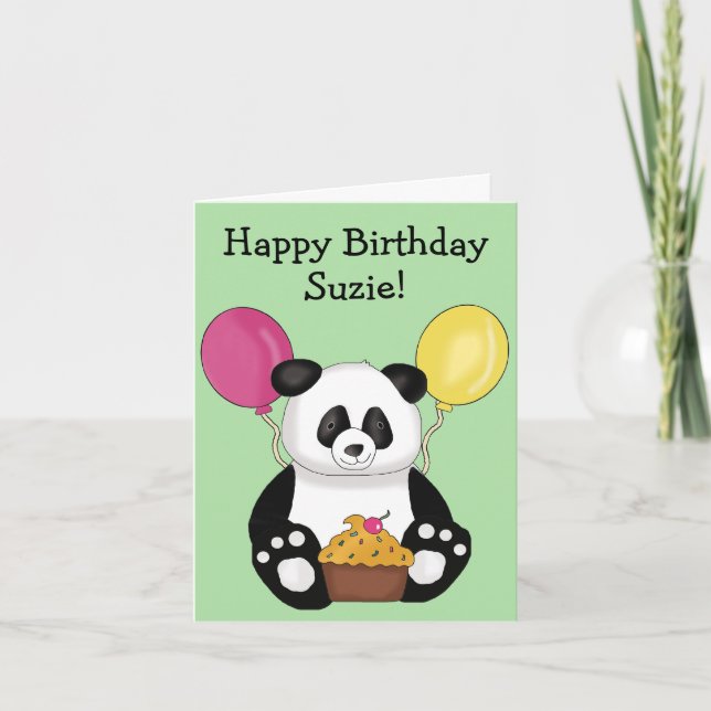 Bonne carte d'anniversaire (Devant)
