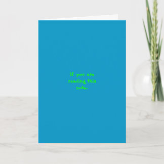 Bonne carte d'anniversaire