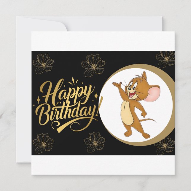 Bonne carte d'anniversaire (Devant)