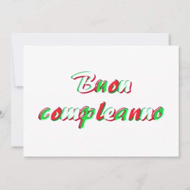 Bonne carte d'anniversaire (Devant)