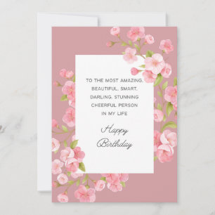 Bonne carte d'anniversaire