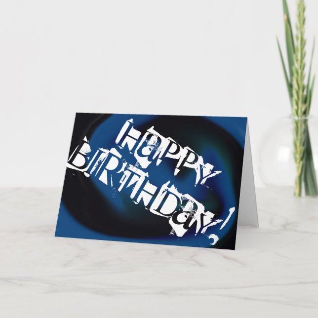 Bonne carte d'anniversaire (Devant)