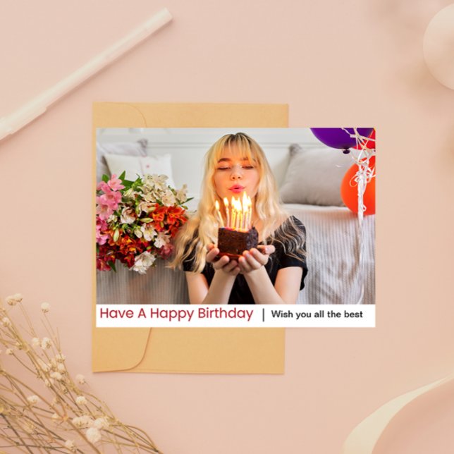 Bonne carte d'anniversaire (Happy Birthday Card)