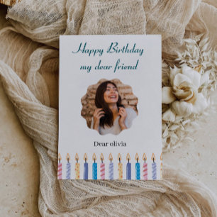 Bonne carte d'anniversaire