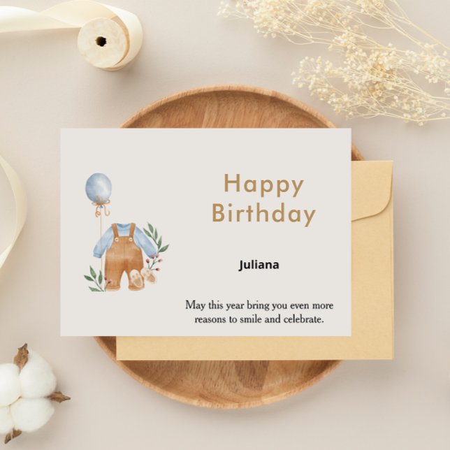 Bonne carte d'anniversaire (Happy Birthday Card)
