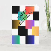 Bonne carte d'anniversaire