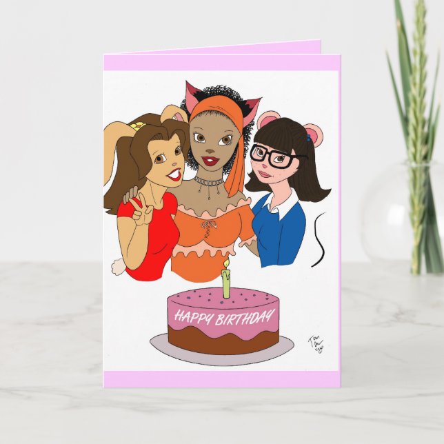 Bonne carte d'anniversaire (Devant)