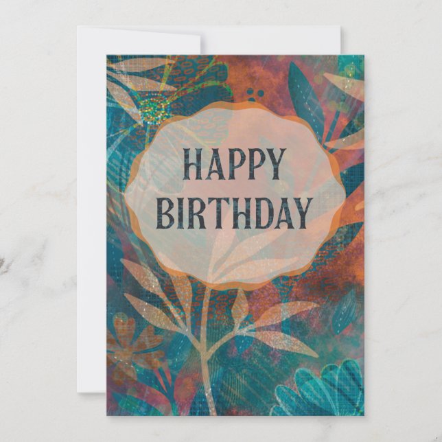 Bonne carte d'anniversaire (Devant)