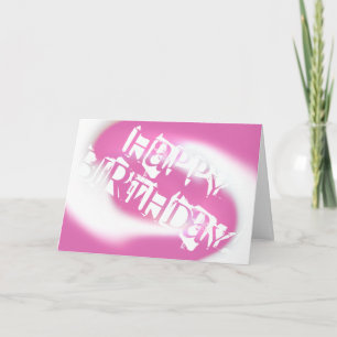 Bonne carte d'anniversaire