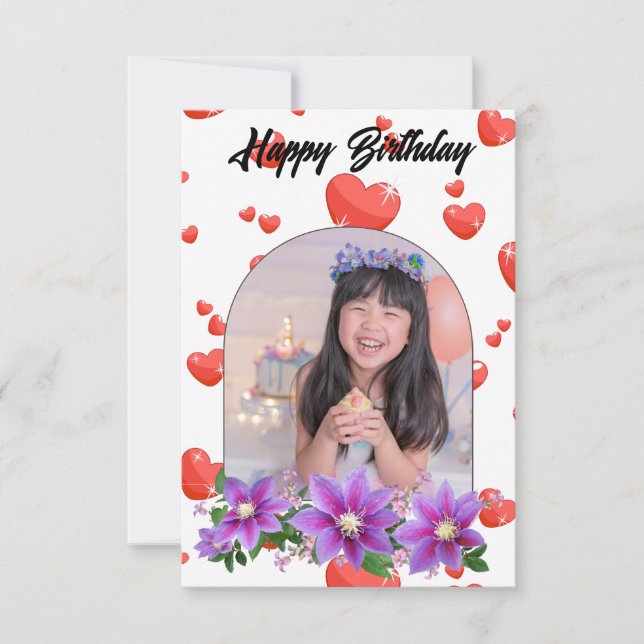 Bonne carte d'anniversaire (Devant)